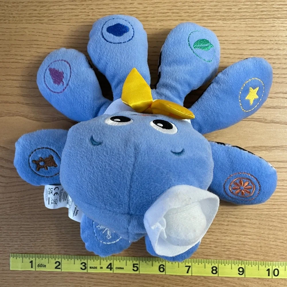 Baby Einstein Octoplush Musical Octopus Baby Developmental Learning Toy 10.5”